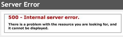 نحوه برطرف کردن خطای 500 Internal Server Error در ویندوز سرور 2008
